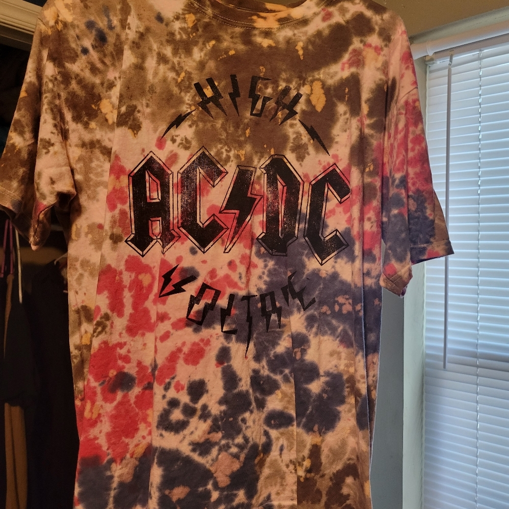 ACDC Tie Dye Shirt